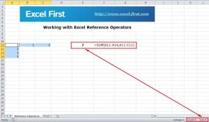 Selecting Ranges using Name Box